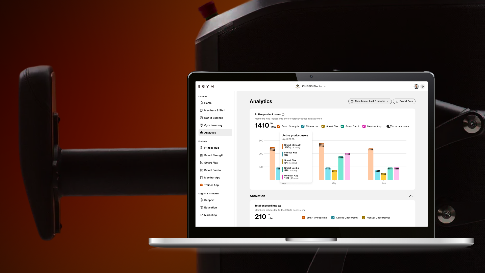 EGYM broadens Business Suite with over ten new data points