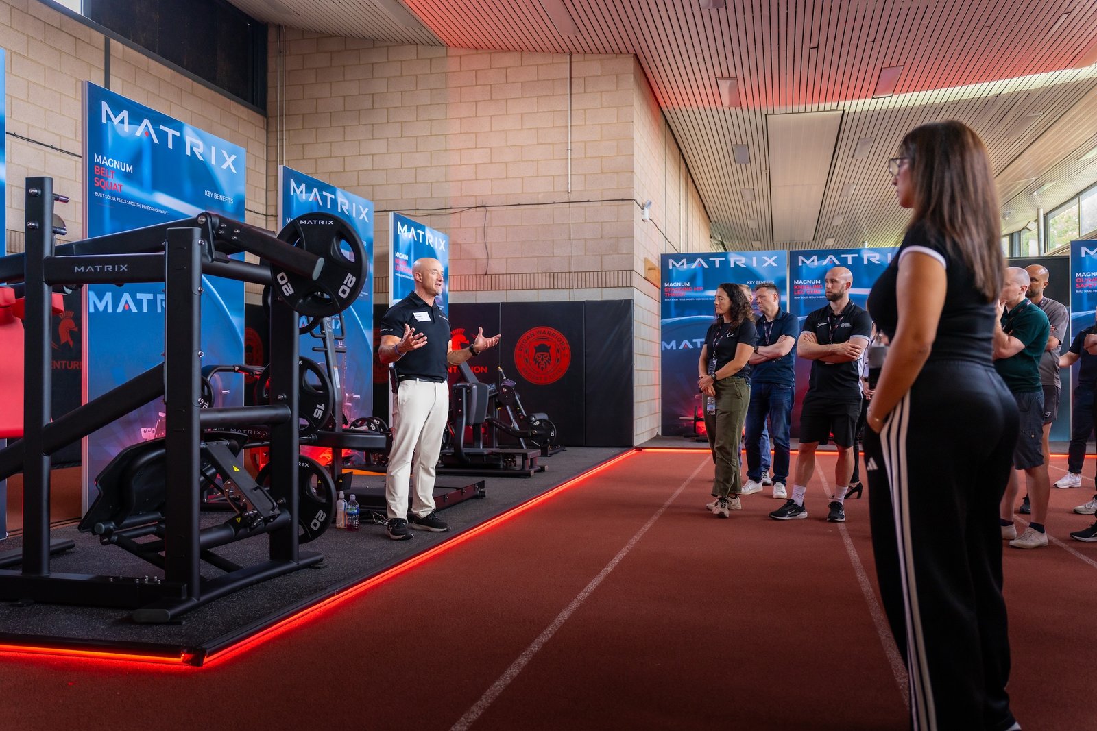 Matrix unveils expanded strength range with elite sporting partnership events